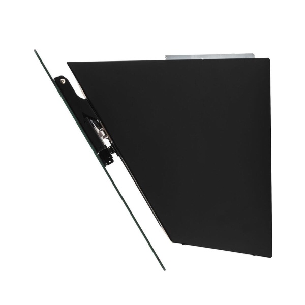 Вытяжка наклонная, настенная, Manya H6034BG, цвет Чёрный, ширина 59,5см.