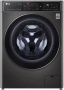 Стиральная машина с фронтальной загрузкой LG F2T9GW9P, Max загрузка - 8,5кг, Max отжим - 1 200об/мин., цвет Чёрный