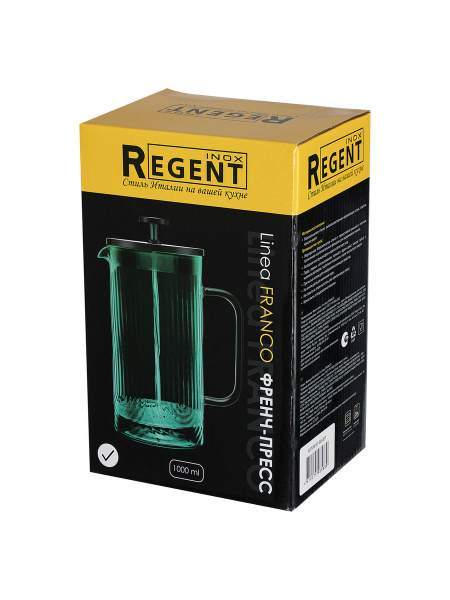 Френч-пресс Regent Linea Franco 1 л 80-001