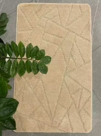 Коврик My Crystal Геометрия 50*80 бежевый МС2-321