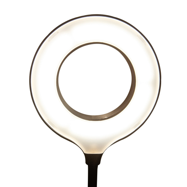 Напольный светильник Uniel ULM-T610 (7W(600lm) сенсор/диммер, металл/пластик) Черный