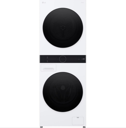 Стирально-сушильная колонна LG W4W8LVPKWHM, цвет Белый