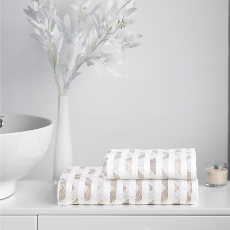 Полотенце Verossa 50/90 Relax Махра 480 гр/м2 Белый 926024