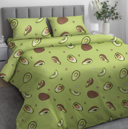 КПБ Семейный Волшебная Ночь Авокадо 50/70 Ранфорс 790541