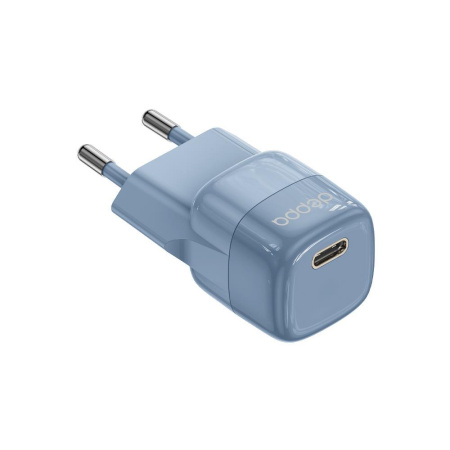 СЗУ Deppa Type-C PD mini GaN 20Вт Blue 11442