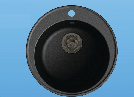 Кухонная мойка Gammastone GS-1 черная матовая