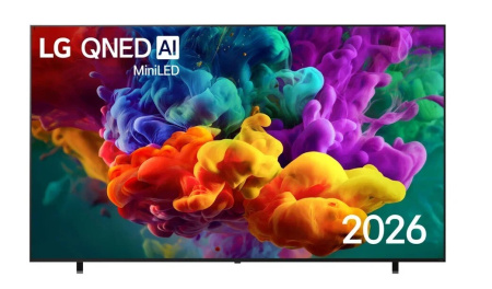  100" (254см) Телевизор LG 100QNED85B6, SMART- Да, UHD 4K 3840x2160, Цвет Чёрный
