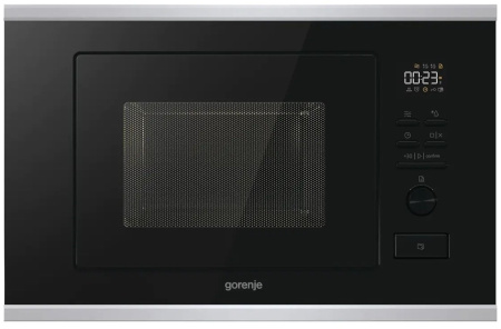Встраиваемая микроволновая печь Gorenje BMX201M2BG, цвет Чёрный, 20 л.