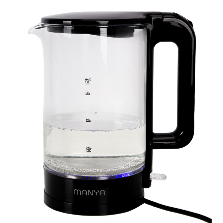 Электрический чайник Manya EK073GB, цвет Чёрный глянец