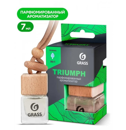 Ароматизатор в машину Grass Triumph жидкий подвесной