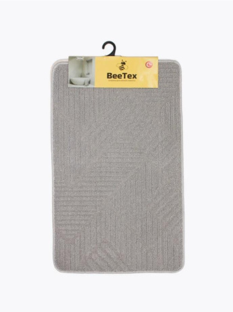 Набор ковриков Bee Tex 55*90 и 45*55 серый МС3-001