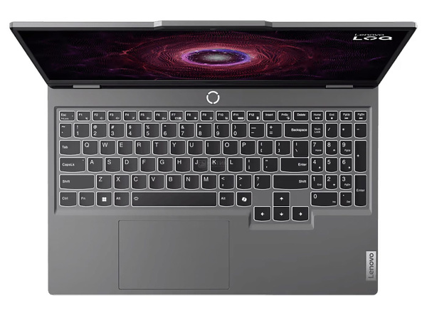 Ноутбук Lenovo LOQ 15ARP9 Ryzen 5 7235HS/16Gb/512Gb SSD/RTX 4050 6Gb/15.6" FHD IPS 144Hz (DOS) Luna Grey (83JC00LBRK)