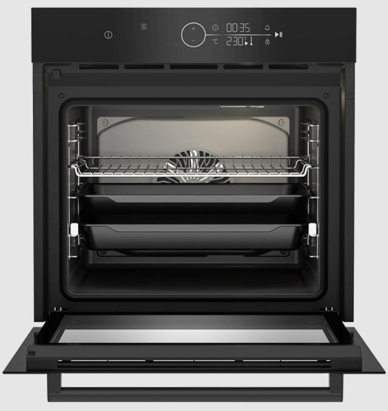 Встраиваемый Электрический духовой шкаф Beko BIOM1752KBNC, цвет Чёрный