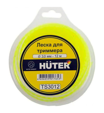 Леска Huter TS3012 (Витой квадрат)