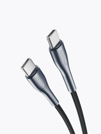 USB кабель Deppa Apollo USB Type-C - USB-С 100Вт (1.5м) 72602