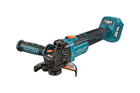 Углошлифовальная машина аккум. б/щ Sturm CAG18125E без ЗУ/АКБ