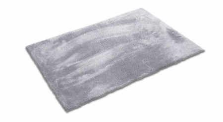 Коврик Shahintex плюшевый 50*80 серый 02 S