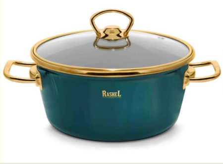 Кастрюля Rashel Grand 5,2 л/26 см зеленый R0426