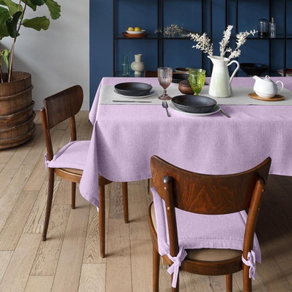 Скатерть Волшебная ночь 165/200 Сирень Рогожка 789084