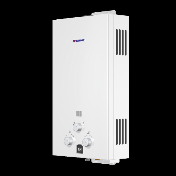 Колонка газова Edisson E 20 D, производительность 10 л/мин., Цвет Белый