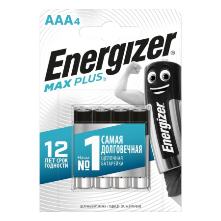 Эл.питания Energizer MAX Plus LR03/286 BL4