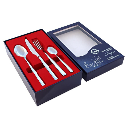 Набор столовых приборов TimA Соул 24 пр. TD-4067/SS