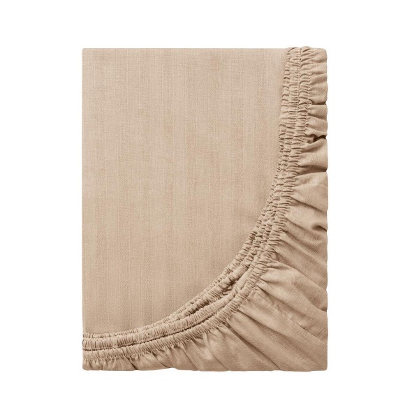 Простыня на резинке Волшебная Ночь 200/200/20 Caramel mousse Поплин 789246