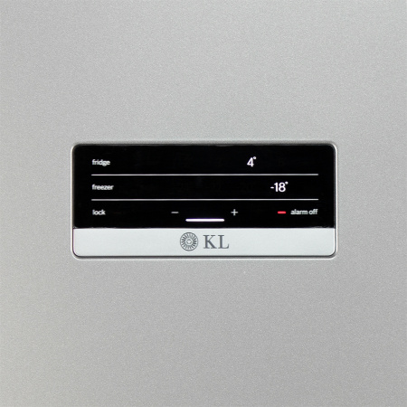 Холодильник KURT LANE RB2008NS, цвет Серебристый