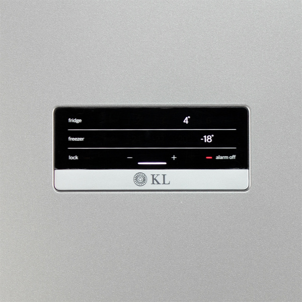 Холодильник KURT LANE RB2008NS, цвет Серебристый