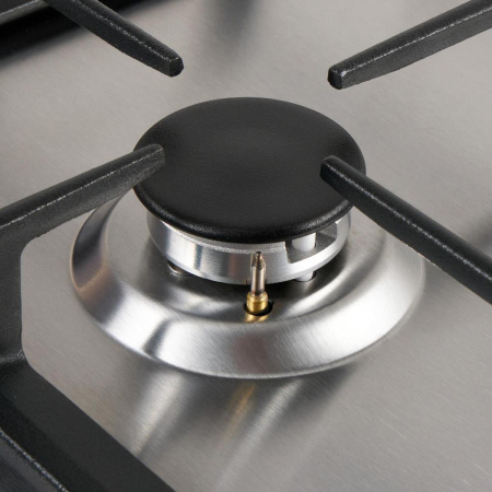 Встраиваемая варочная панель Газовая Oasis P-MEND, 29 см, цвет Нержавеющая сталь