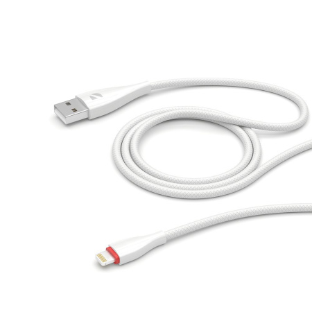 USB кабель Deppa Ceramic USB - Lightning White (1м) 72291
