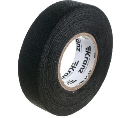 Изолента автомобильная KRANZ флис, 0.3х19 мм, 15 м