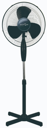 Вентилятор Напольный Maxtronic MAX-1619-3, скоростей 3, цвет Чёрный