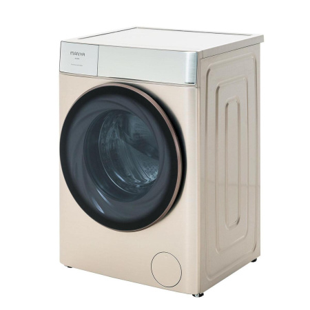 Стиральная машина с фронтальной загрузкой Manya M1409X, Max загрузка - 10кг, Max отжим - 1 400об/мин., цвет Серебристый