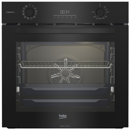 Встраиваемый Электрический духовой шкаф Beko BBIS17300BCS, цвет Чёрный