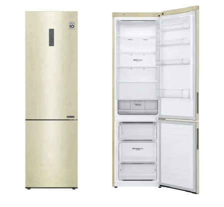Холодильник LG GA-B509CEWL, цвет Бежевый