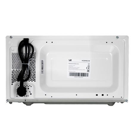 Микроволновая печь VR M20M01W, цвет Белый, 20 л.
