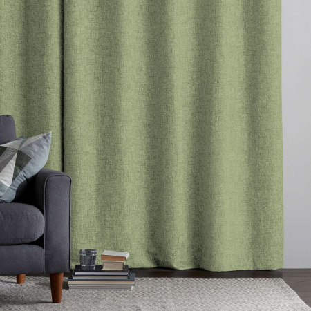 Комплект штор рогожка Wenge Juliet 145х270 olive 775126