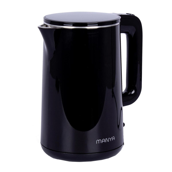Электрический чайник Manya EK075DB, цвет Чёрный глянец