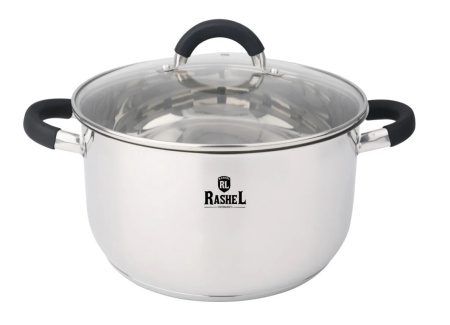 Кастрюля Rashel Комфорт 24 см/6 л R-600к