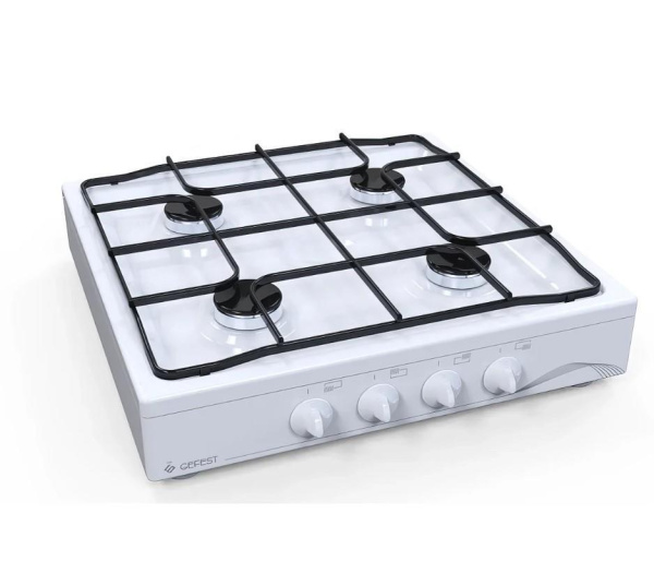 Настольная газовая плита Gefest ПГ 900 Белая