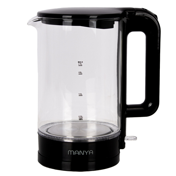 Электрический чайник Manya EK073GB, цвет Чёрный глянец