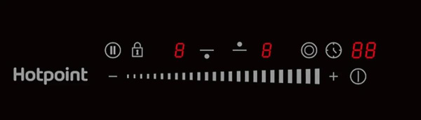 Встраиваемая варочная панель Электрическая Hotpoint HR 3O4 BAS, 28,8 см, цвет Чёрный