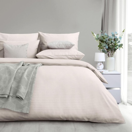 КПБ 2 сп Verossa Stripe Antique White 50/70 Сатин 925704