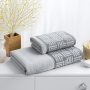 Полотенце Verossa 70/140 Estetica 1 Махра 450 гр/м2 Серый/светло-серый 790222