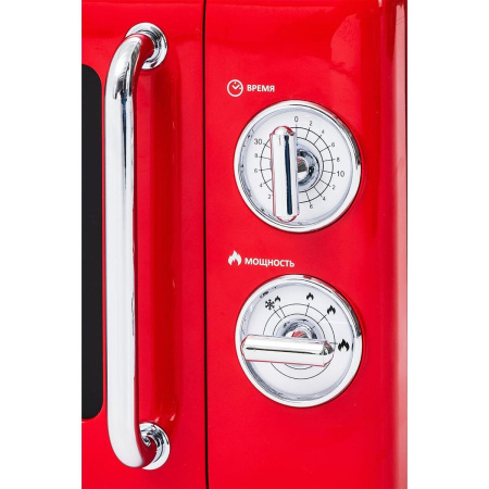 Микроволновая печь Manya M20MR01R, цвет Красный, 20 л.