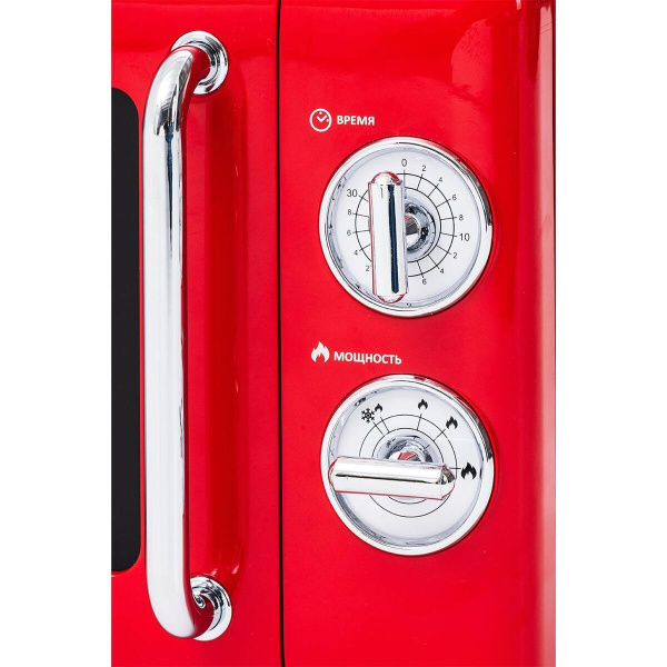 Микроволновая печь Manya M20MR01R, цвет Красный, 20 л.