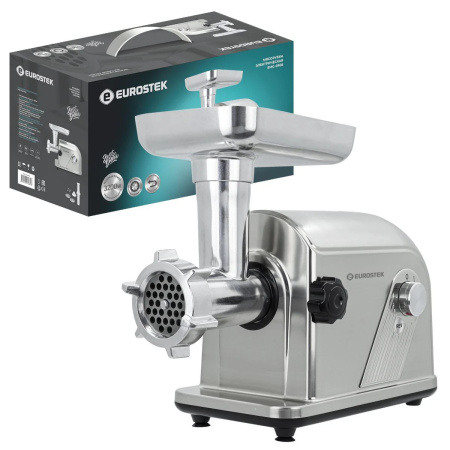 Мясорубка Eurostek EMG-0905, цвет Серебристый, производительность 0 кг/мин, мощность 3 200 Вт