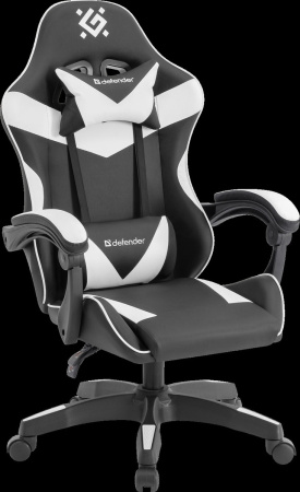 Игровое кресло Defender Urana Black/White