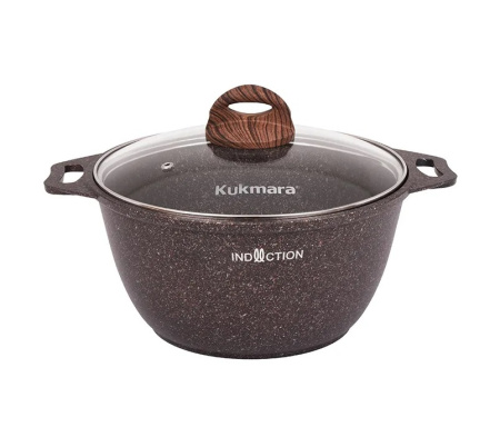 Кастрюля Kukmara Granit Ultra Induction red 2 л кгаи22а